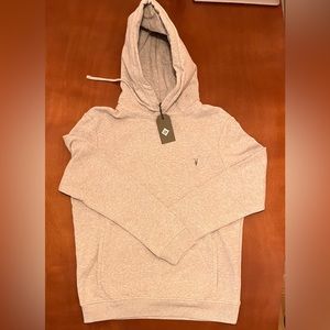 Brand new All Saints hoodie, men's Large, gray